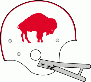 Buffalo Bills 1962-1964 Helmet Logo iron on transfers for fabric